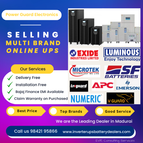 Online UPS Sales & Service In Madurai Selling Multi brand Online UPS sales & Service in madurai